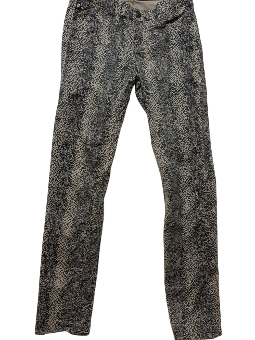 Rock And Republic Snake-Print jeans - Size 8